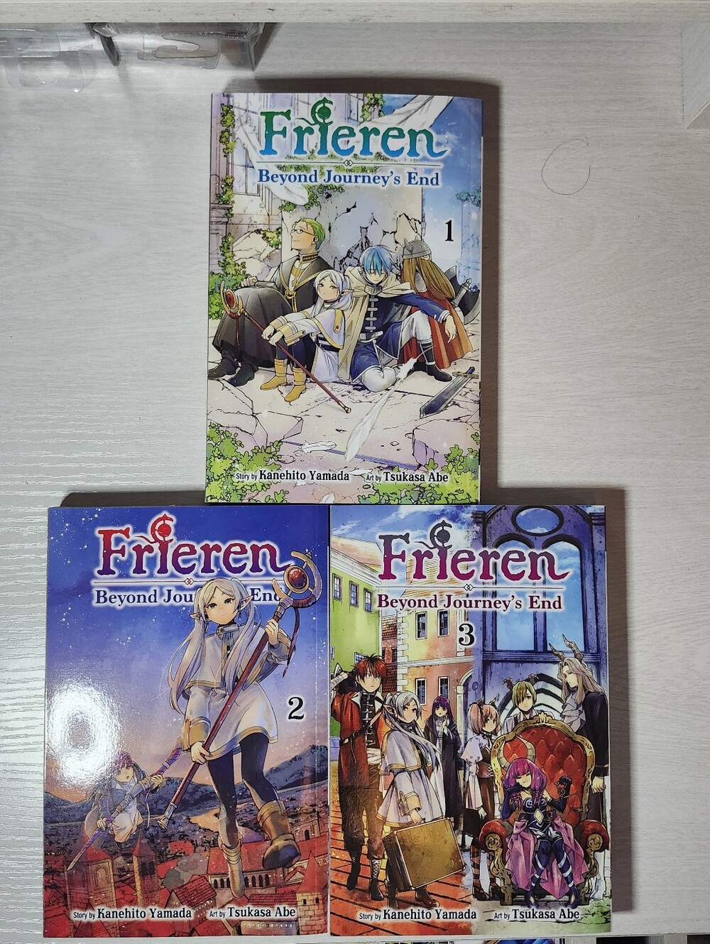 Frieren Beyond Journey's End Vol. 1-3 English Manga Set